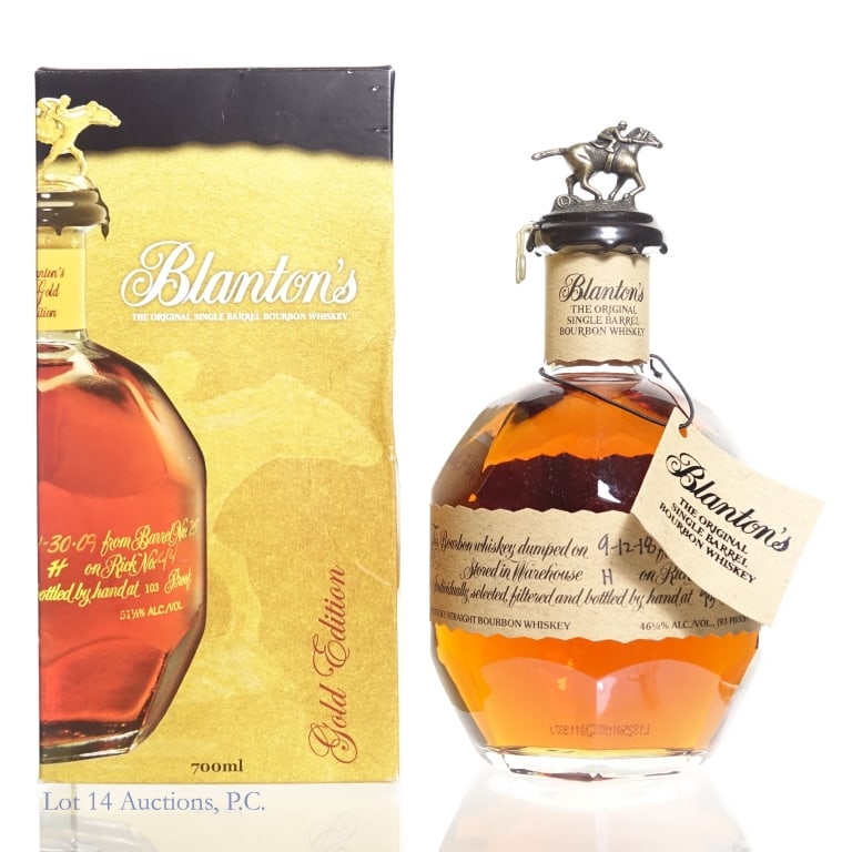 Blanton's Single Barrel Bourbon "L", 2018 (1 of 7)