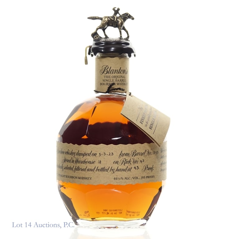 Blanton's Single Barrel Bourbon "S" - 3