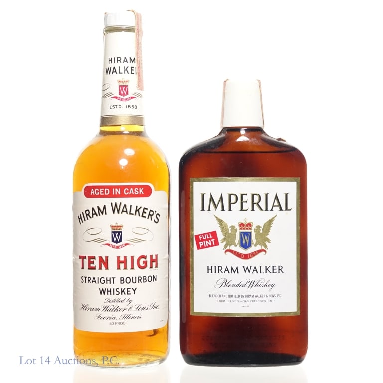 60s/70s Hiram Walker's Ten High & Imperial (1 of 4)