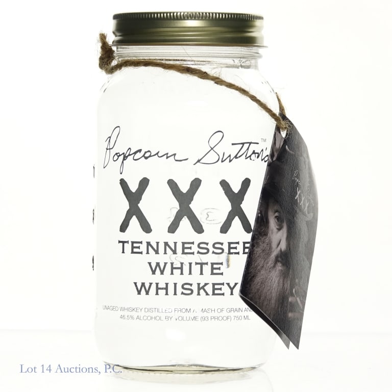 Popcorn Sutton's XXX Tennessee White Whiskey (1 of 2)