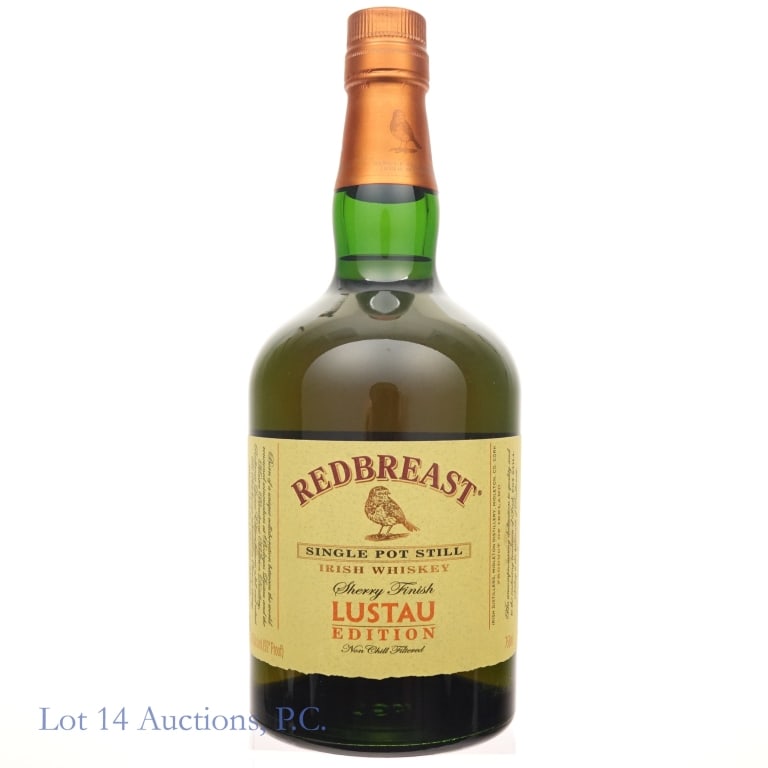 Redbreast Lustau Edition Sherry Fnsh Irish Whiskey: Redbreast Lustau Edition Sherry Finish Single Pot Still Irish Whiskey. 750 ml, 92 Proof.