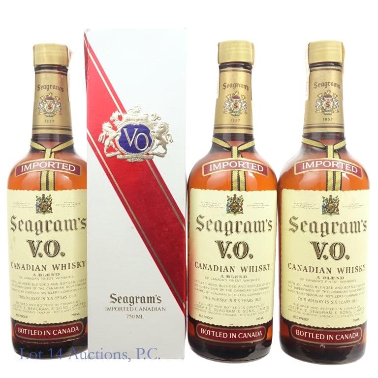 Seagram's V.O. Blended Canadian Whisky * (3) (1 of 3)