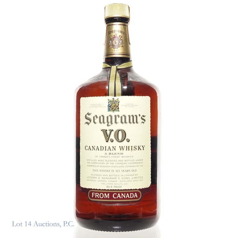 1971 Seagram's VO Whisky (1.75 L) (1 of 4)