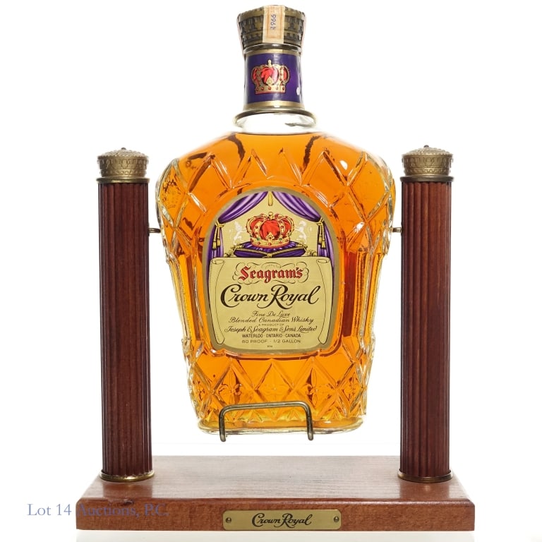 1966 Seagram's Crown Royal Tilt & Pour Cradle (1 of 4)