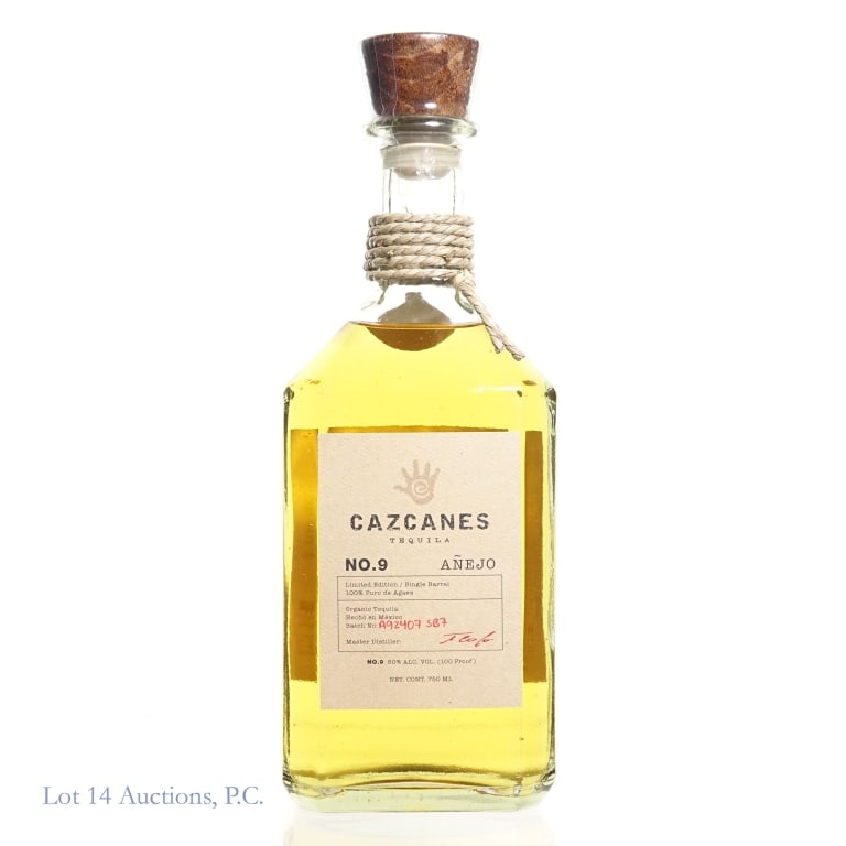 Cazcanes Blanco Tequila No. 9 Anejo, Binny's Pick (1 of 5)