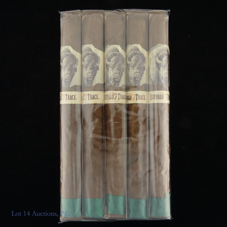 Buffalo Trace Churchill Cigars (5 Pack): 5 Pack Buffalo Trace Churchill Cigars. 7" X 49 ring.