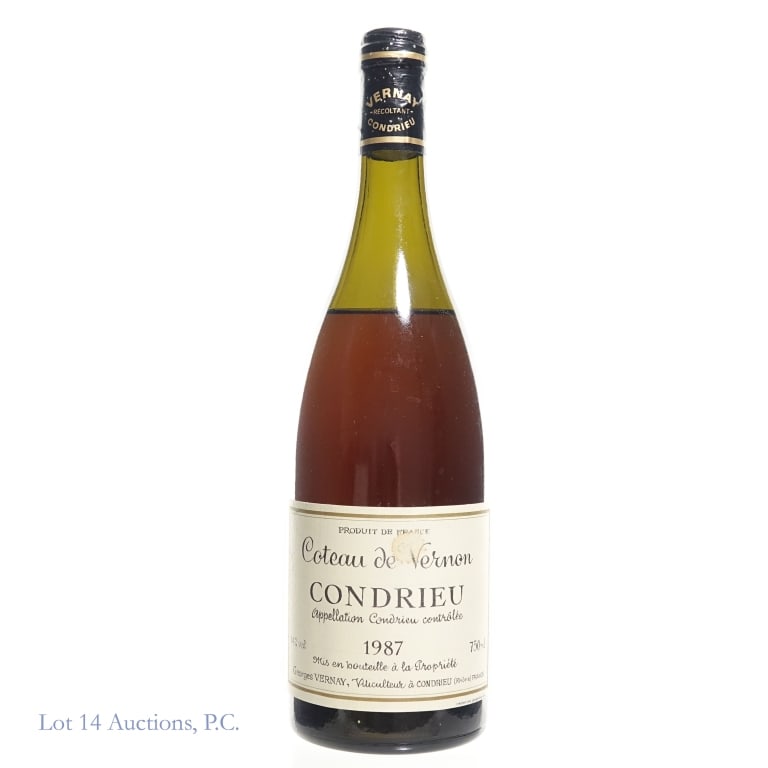 1987 Georges Vernay Condrieu Coteau de Vernon (1 of 4)