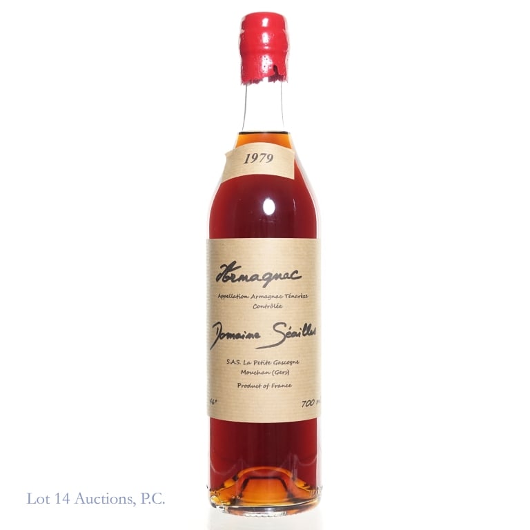 Seailles Armagnac Tenareze 1979 41 Years K&L Pick: Domaine Seailles Armagnac Tenareze. Distilled in1979. Aged 41 Years in Oak. K&L Wines Pick. 700ml, 46%abv.