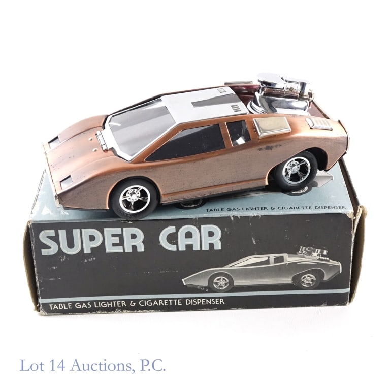 Super Car Cigarette Dispenser With Gas Lighter (1 of 4)