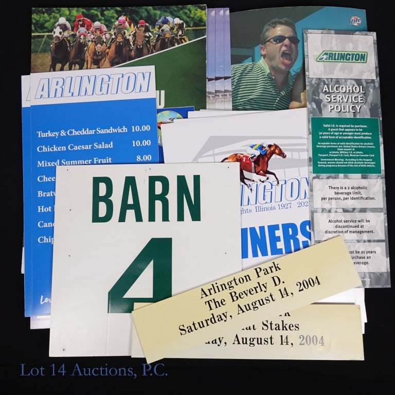 Arlington Racecourse Large Signs (LOCAL PICK UP) (1 of 4)