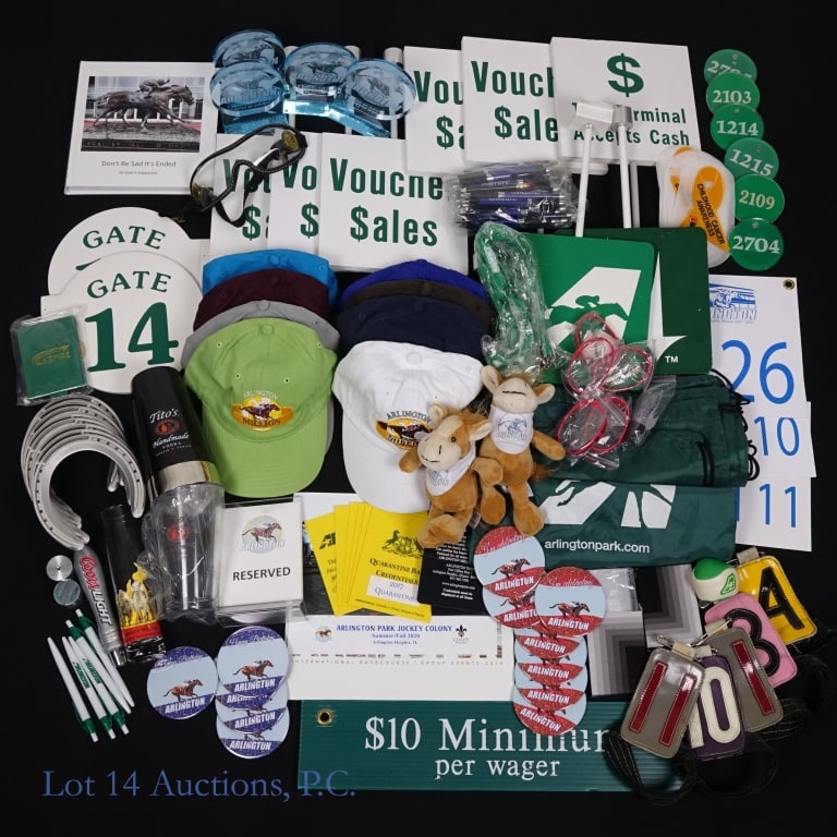 Arlington International Memorabilia - Giant Lot (1 of 4)