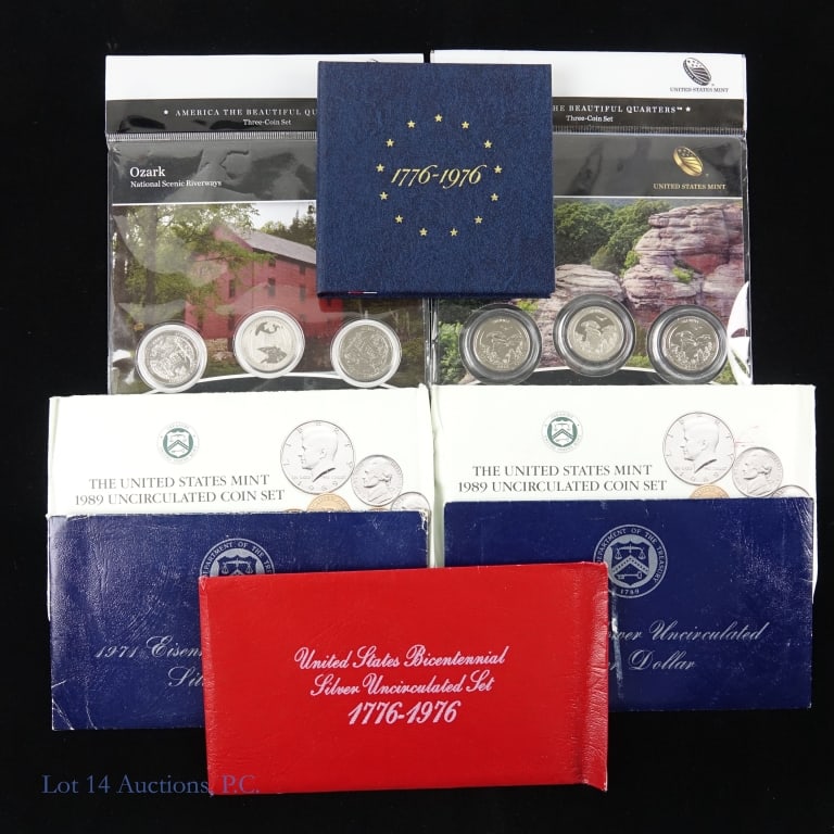 2016 & 2017 U.S. Mint ATB Quarters 3-Coin Sets (2) (1 of 3)