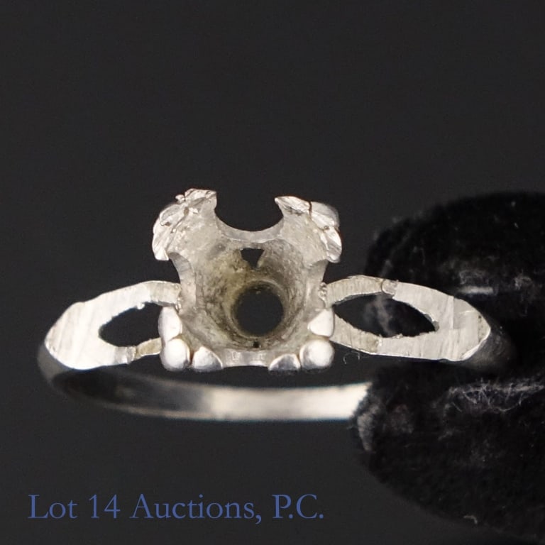 Platinum Ring Setting - 2