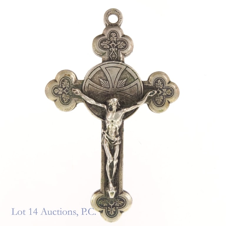 Crucifix Pendant Antonio M. Claret Reliquia (1 of 3)