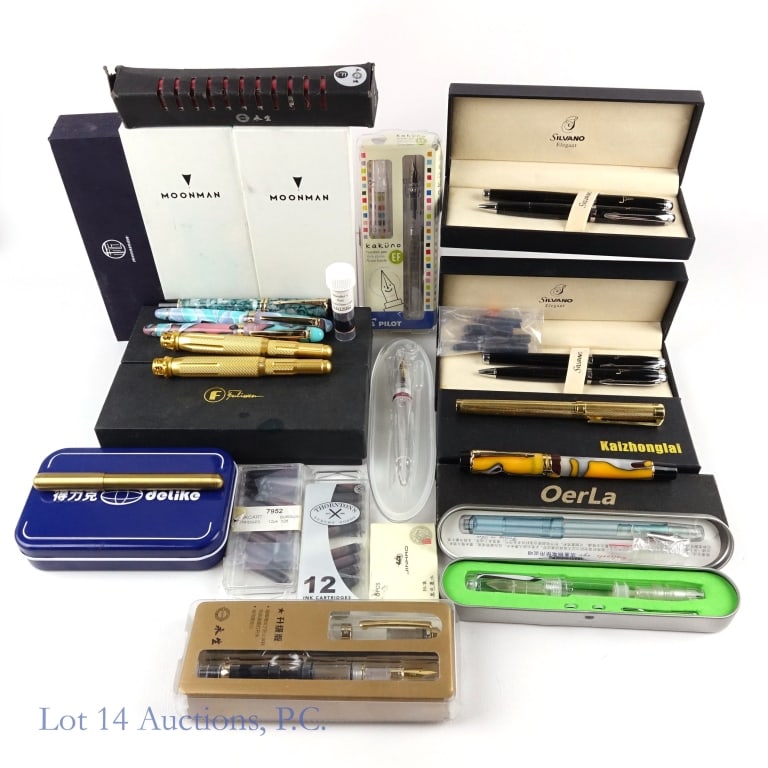 Fountain & Ballpoint Pens In Original Boxes (15) (1 of 7)