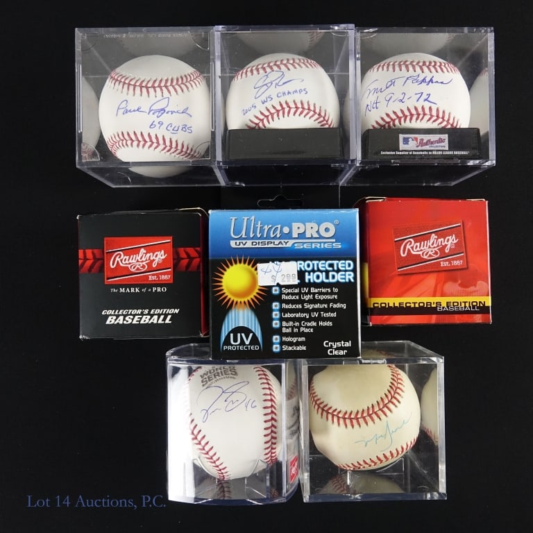 Chicago Cubs Signed Baseballs (8) (1 of 8)