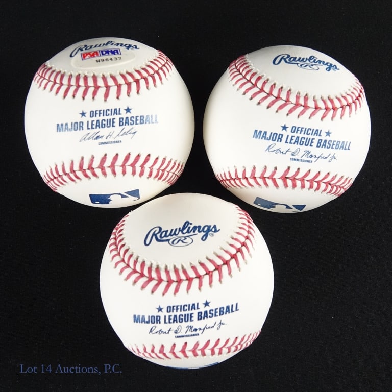 Chicago Cubs Signed Baseballs (8) - 3
