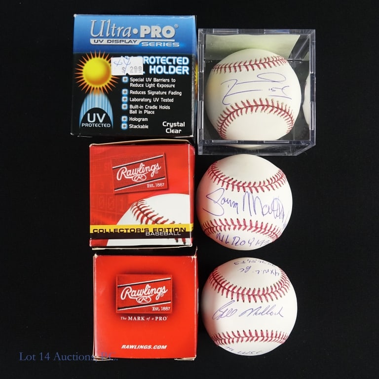 Chicago Cubs Signed Baseballs (8) - 4