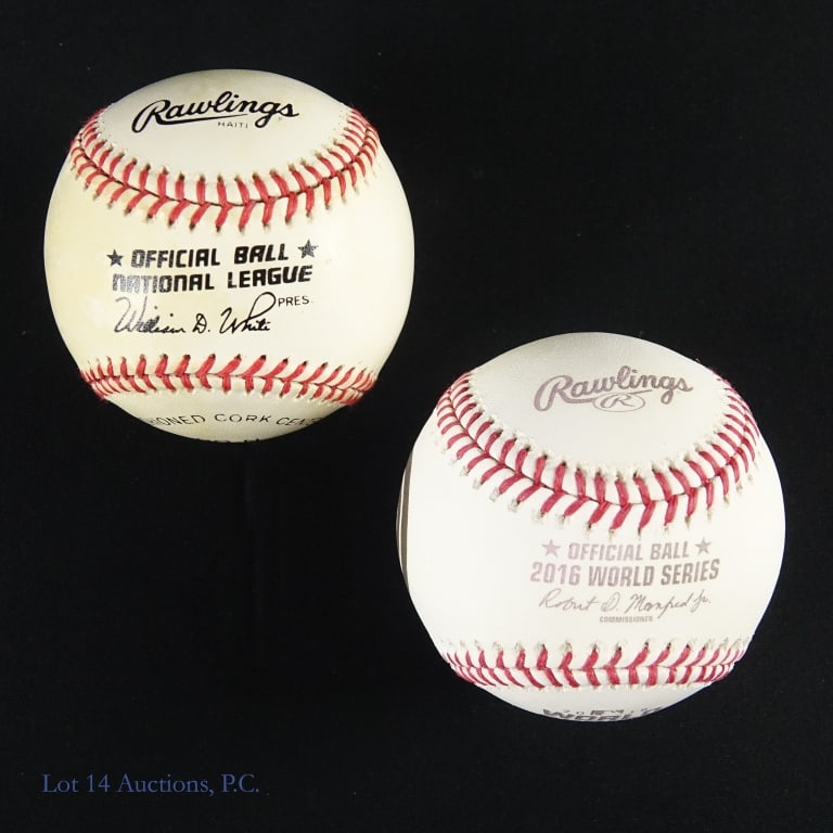 Chicago Cubs Signed Baseballs (8) - 8