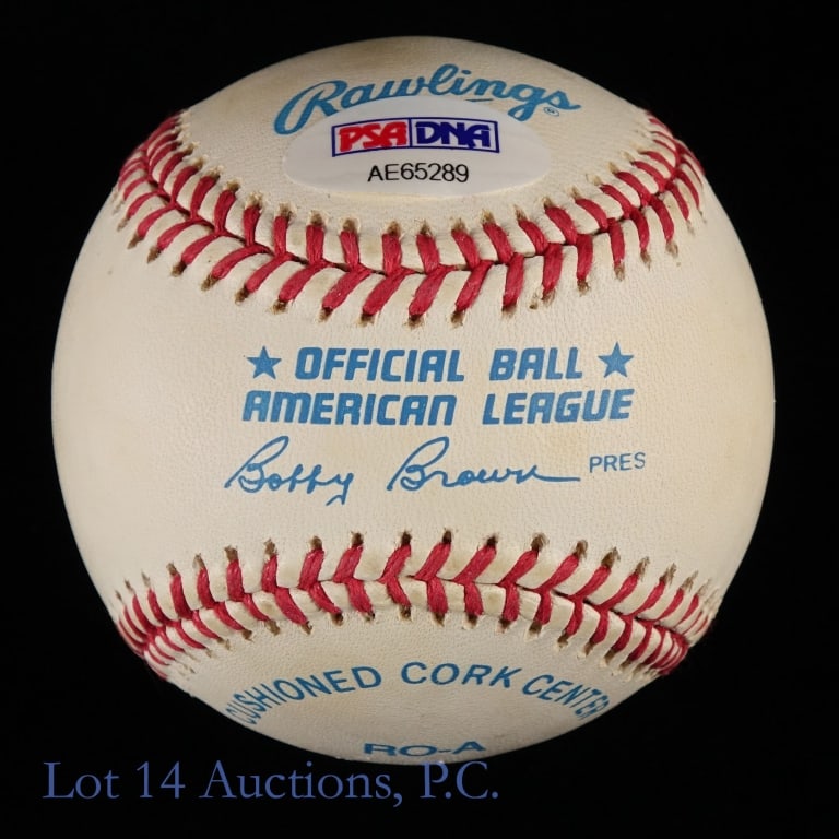 Mark McGwire Signed Baseball With PSA COA - 2
