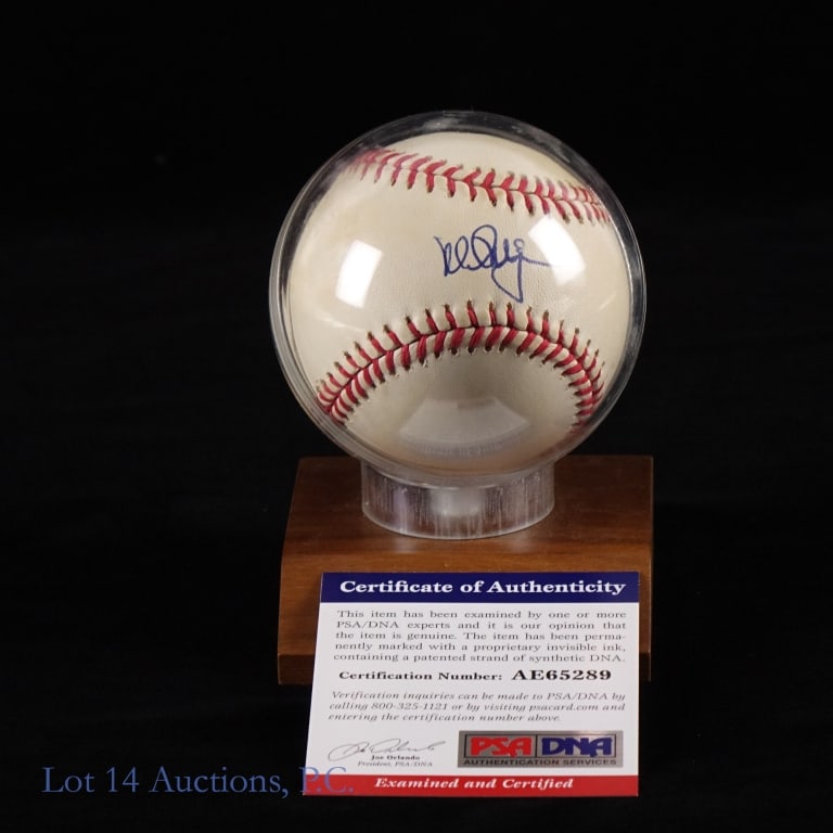 Mark McGwire Signed Baseball With PSA COA - 3