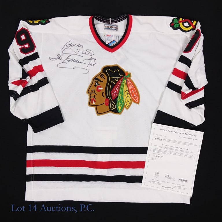 Bobby Hull Signed Jersey With AHLOA (1 of 6)