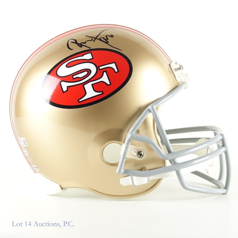 Ronnie Lott Sig FS SF 49ers Helmet (Beckett +) (1 of 7)