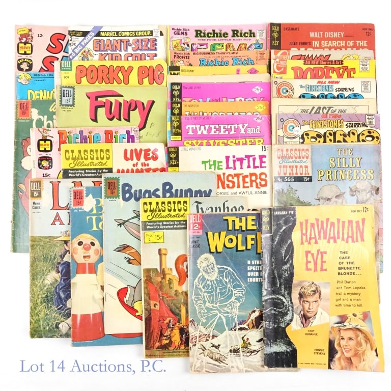 Western, Dell, Classics Ill. Comics 10-25c. (+25) (1 of 7)