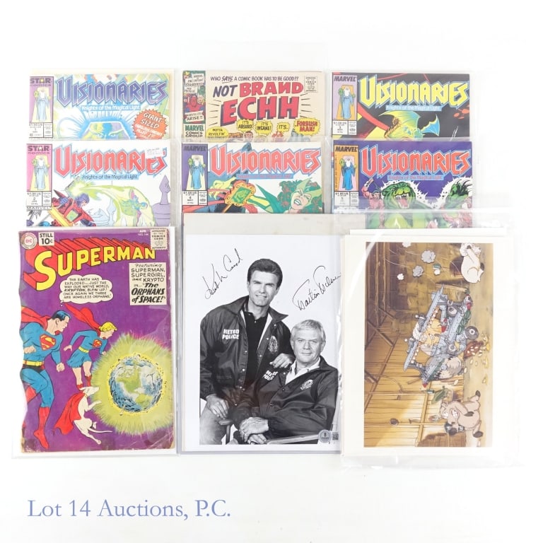 Comics & Entertainment Autographs Lot (+10) (1 of 7)