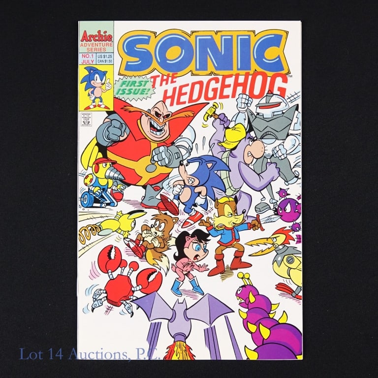 Sonic the Hedgehog #1, Key, Archie (1) (1 of 6)