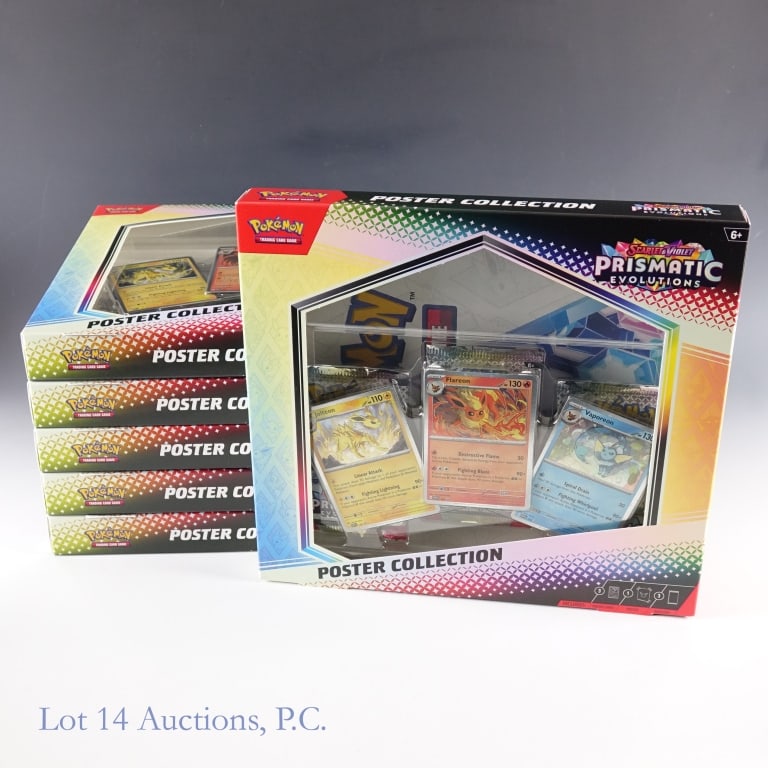 Prismatic Evolutions Poster Coll. Case (6 Boxes) (1 of 3)