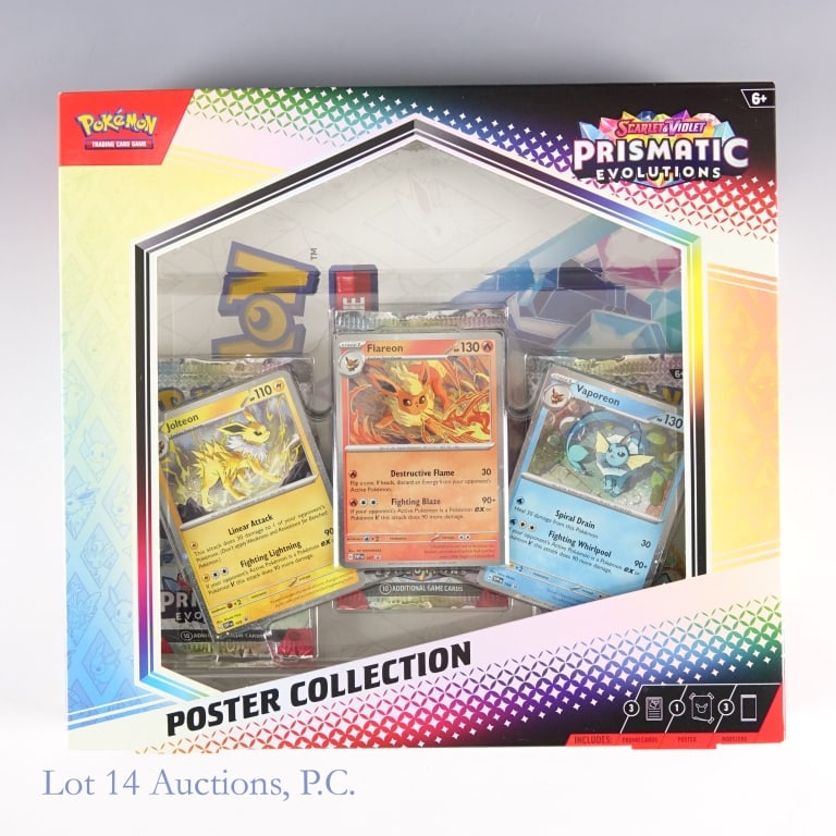 Prismatic Evolutions Poster Coll. Case (6 Boxes) - 2