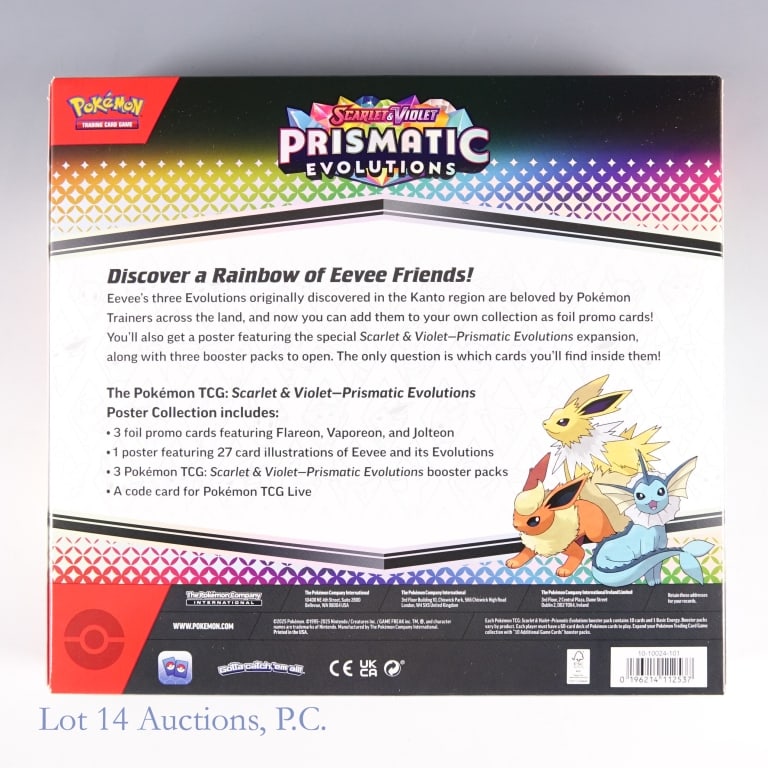 Prismatic Evolutions Poster Coll. Case (6 Boxes) - 3