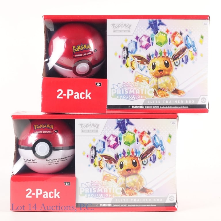 NIB Sam's Club Prismatic Evo. 2-Pack Bundles (2)*: NIB Sam's Club Prismatic Evo. 2-Pack Bundles (2). All items Factory Sealed and Authentic. (* NOTE: One ball in one of the bundles has a small dent, with an approximately dime size diameter). Two (2) P