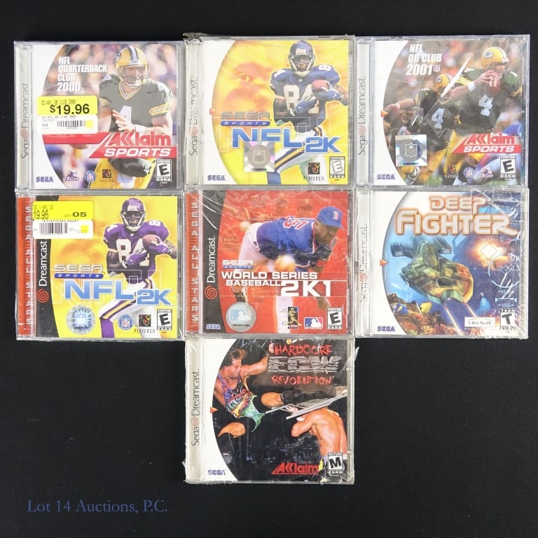 Sega Dreamcast Games Sealed (7) (1 of 2)