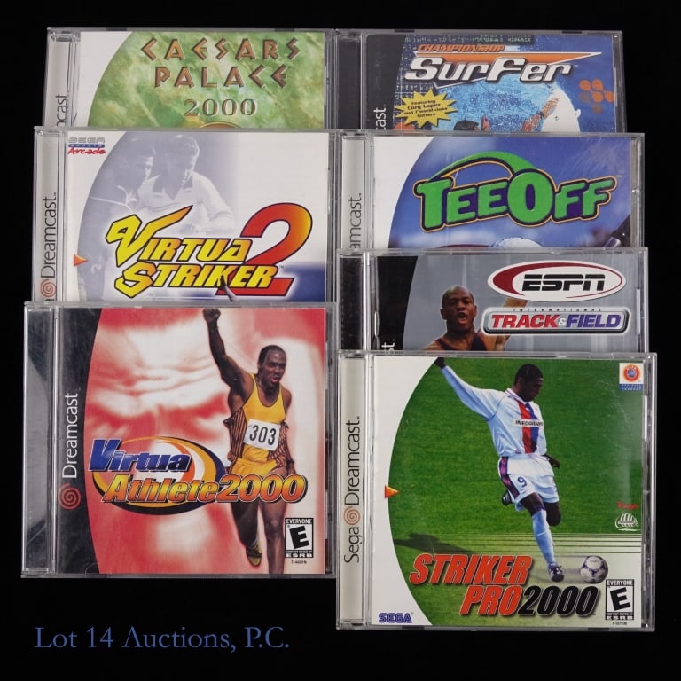 Sega Dreamcast Games Sports + Caesar's CIB (7) (1 of 5)