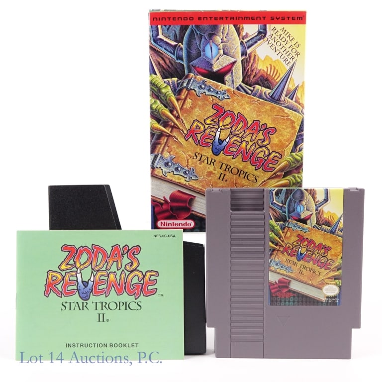 Nintendo NES Zoda's Revenge Star Tropics II CIB (1 of 3)