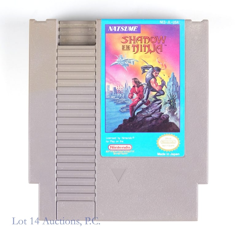 Nintendo NES Shadow Of The Ninja Game Cartridge (1 of 2)