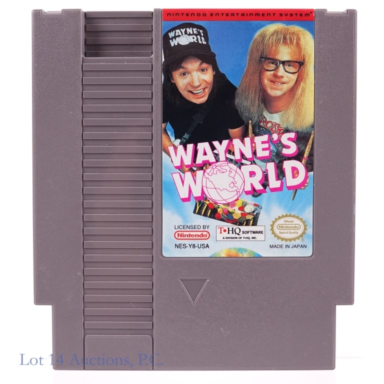 Nintendo NES Wayne's World Game Cartridge (1 of 2)