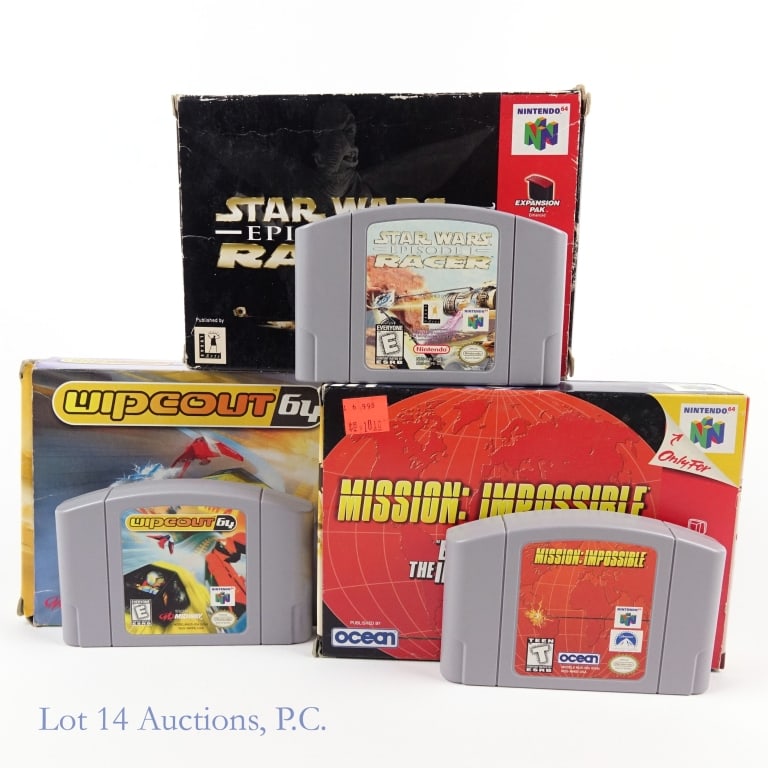 Nintendo 64 N64 Game Cartridges In Boxes (3) (1 of 4)