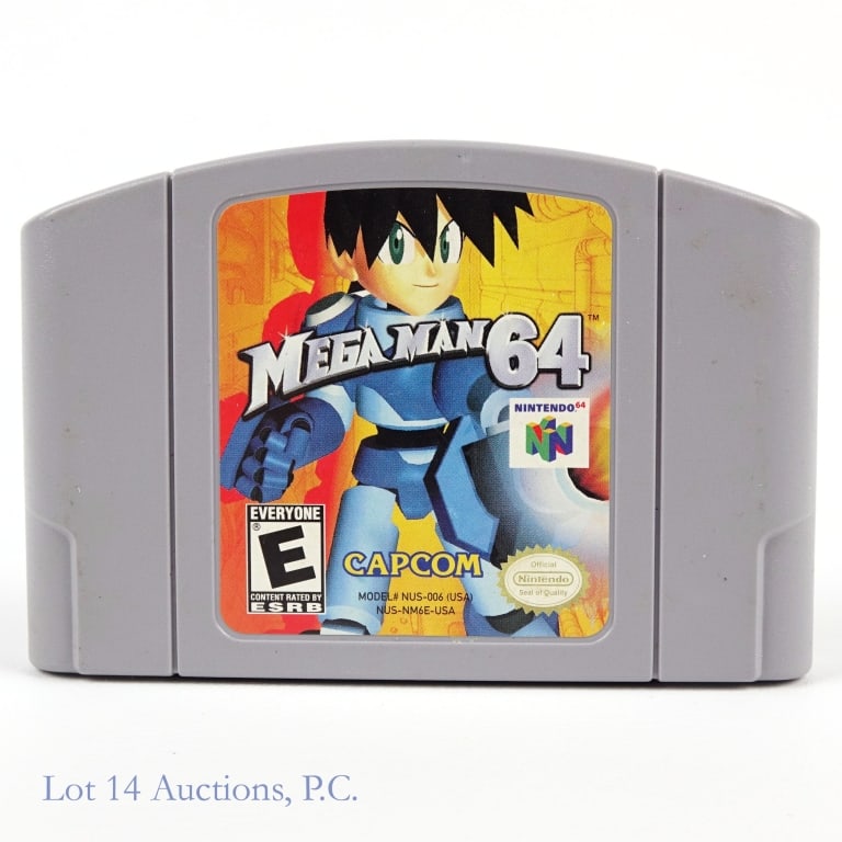 Nintendo 64 N64 Mega Man 64 Game Cartridge: Nintendo 64 N64 Mega Man 64 game cartridge. ***All games opened and verified authentic. Lot 14 will guarantee authenticity.***
