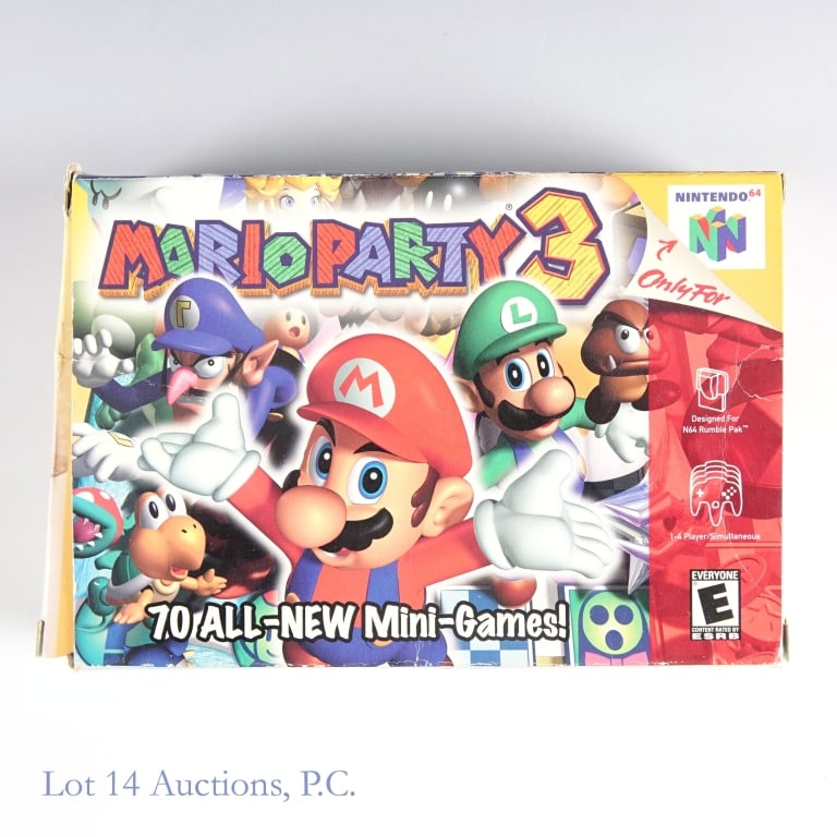 Nintendo 64 Mario Party 3 Game Complete In Box (1 of 5)