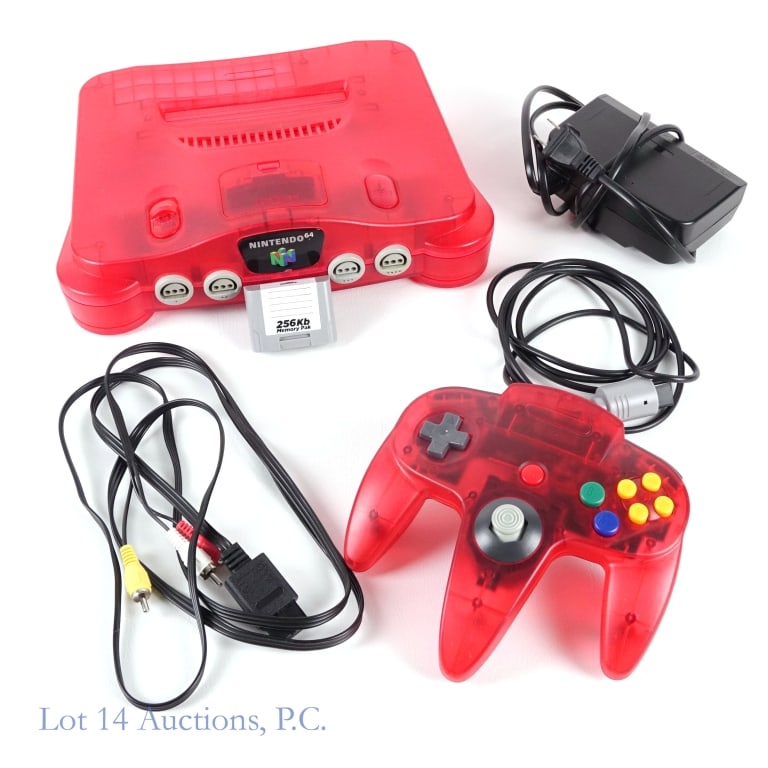 Nintendo 64 N64 Funtastic Watermelon Console T+W (1 of 4)