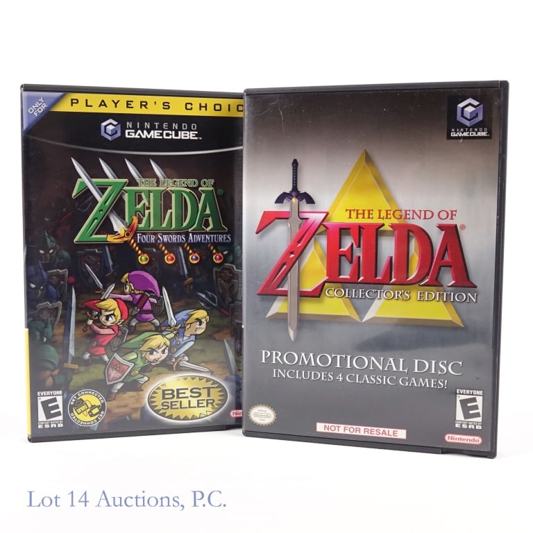 Nintendo GameCube Zelda Games CIB (2) (1 of 3)