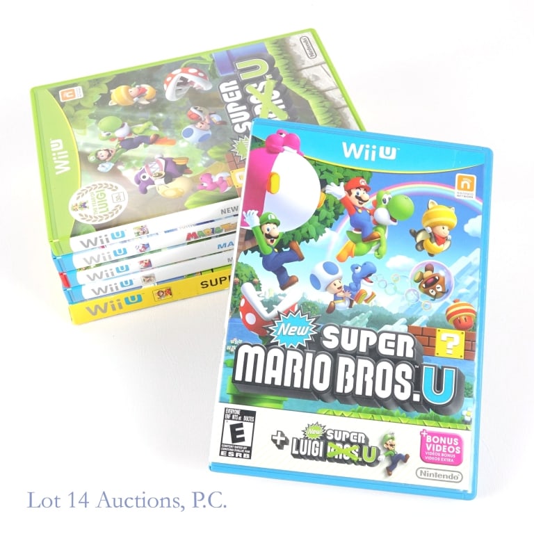Nintendo Wii U Mario Games Complete In Box (6) (1 of 3)