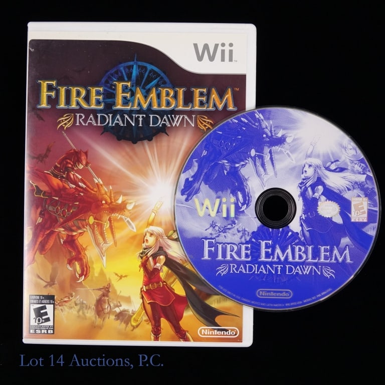 Nintendo Wii Fire Emblem Radiant Dawn Game CIB (1 of 2)