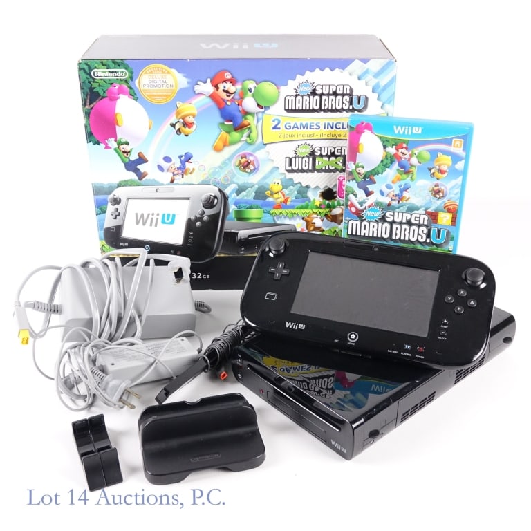 Nintendo Wii U Mario & Luigi Deluxe Set CIB T+W (1 of 7)