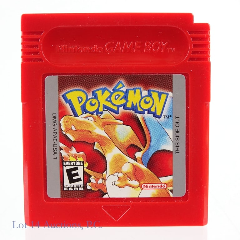 Nintendo GameBoy Pokemon Red Game Cartridge: Nintendo GameBoy Pokemon Red game cartridge. Guaranteed authentic. ***All games opened and verified authentic. Lot 14 will guarantee authenticity.***