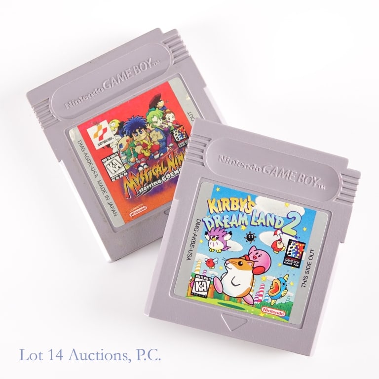 GameBoy Kirby's Dream Land 2 & Mystical Ninja (1 of 3)