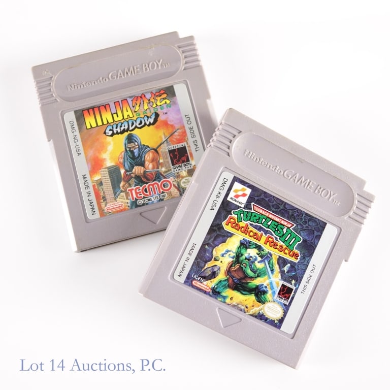 GameBoy Ninja Gaiden Shadow & Ninja Turtles III (1 of 3)